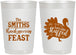 Personalized Thanksgiving 22 oz Frosted Cups - Lets Get Stuffed | 260020