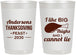Personalized Thanksgiving 22 oz Frosted Cups - Big Thighs | 260023