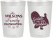 Personalized Thanksgiving 22 oz Frosted Cups - Gobble Til You Wobble | 260025