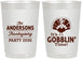 Personalized Thanksgiving 22 oz Frosted Cups - Turkey Gobblin | 260035