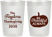 Personalized Thanksgiving 22 oz Frosted Cups - Pumpkin Thankful | 260047