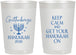Personalized Hanukkah 22 oz Frosted Cups - Menorah | 270008