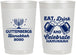 Personalized Hanukkah 22 oz Frosted Cups - Menorah | 270023