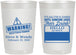 Personalized Wedding 22 oz Frosted Cups - Hello My Name Is | 280