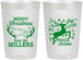 Personalized Christmas 22 oz Frosted Cups - Reindeer | 280003