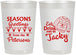 Personalized Christmas 22 oz Frosted Cups - Eat Drink Be Jacky | 280016