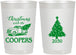 Personalized Christmas 22 oz Frosted Cups - Naughty Af | 280025