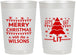 Personalized Christmas 22 oz Frosted Cups - Nutcracker | 280052