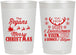 Personalized Christmas 22 oz Frosted Cups - Reindeer | 280062