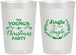 Personalized Christmas 22 oz Frosted Cups - Jingle Til You Jingle | 280063