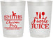 Personalized Christmas 22 oz Frosted Cups - Jingle Juice | 280066
