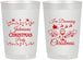 Personalized Christmas 22 oz Frosted Cups - Wine | 280068