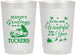 Personalized Christmas 22 oz Frosted Cups - Season Greetings | 280071
