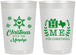 Personalized Christmas 22 oz Frosted Cups - Texas | 280075