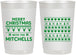 Personalized Christmas 22 oz Frosted Cups - Ugly Sweater | 280091