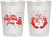 Personalized Christmas 22 oz Frosted Cups - Snowman | 280096