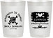 Personalized Wedding 22 oz Frosted Cups - Pirate | 286