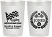 Personalized Wedding 22 oz Frosted Cups - Racing | 289
