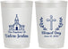 Personalized Baptism 22 oz Frosted Cups - Blessed Day | 290009