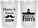 Personalized Wedding 22 oz Frosted Cups - Viva La Fiesta | 299