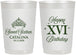 Personalized 16th Birthday 22 oz Frosted Cups - Tiara | 300002