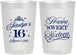 Personalized 16th Birthday 22 oz Frosted Cups - Tiara | 300004