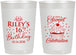 Personalized 16th Birthday 22 oz Frosted Cups - Cupcake | 300006