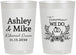 Personalized Rehearsal Dinner 22 oz Frosted Cups - Tomorrow We Do | 30002