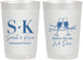 Personalized Rehearsal Dinner 22 oz Frosted Cups - Before We Do We Dine | 30005