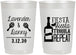 Personalized Wedding 22 oz Frosted Cups - Fiesta Siesta Tequila Repeat | 306