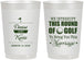 Personalized Wedding 22 oz Frosted Cups - We Interrupt Golf | 309