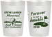 Personalized Memorial 22 oz Frosted Cups - Forever In Our Hearts | 310006
