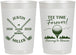 Personalized Memorial 22 oz Frosted Cups - Fairway To Heavens | 310007