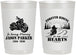 Personalized Memorial 22 oz Frosted Cups - Riding In Our Hearts | 310014