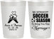 Personalized Wedding 22 oz Frosted Cups - We Interrupt Soccer | 311