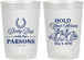 Personalized Derby Day 22 oz Frosted Cups - Hold Your Horses | 320008
