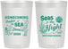 Personalized Homecoming 22 oz Frosted Cups - Under The Sea Dance | 330001