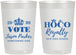 Personalized Homecoming 22 oz Frosted Cups - Hoco King Vote | 330021