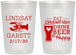 Personalized Wedding 22 oz Frosted Cups - Crawfish Boil | 333