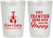 Personalized Wedding 22 oz Frosted Cups - Crawfish Boil | 335