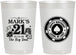 Personalized 21st Birthday 22 oz Frosted Cups - Legal At Last Vegas | 340004