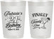 Personalized 21st Birthday 22 oz Frosted Cups - Finally Twenty One | 340008