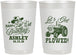 Personalized 21st Birthday 22 oz Frosted Cups - Lets Get Plowed | 340012