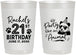 Personalized 21st Birthday 22 oz Frosted Cups - Party Like An Animal Panda | 340021