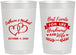Personalized Wedding 22 oz Frosted Cups - Best Friends For Life | 349