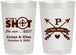 Personalized Wedding 22 oz Frosted Cups - Take A Shot She Said Yes | 370