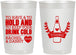 Personalized Wedding 22 oz Frosted Cups - To Have And To Hold | 383