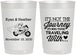 Personalized Wedding 22 oz Frosted Cups - Journey Traveling With | 385