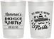 Personalized Bachelor Party 22 oz Frosted Cups - Siesta Fiesta Mexican | 40000