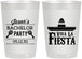Personalized Bachelor Party 22 oz Frosted Cups - Viva La Fiesta Mexican | 40001